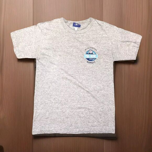 Reebok Pro Bowl 2009 Adult Gray Small T Shirt Aloha Stadium Hawaii NFC AFC - Picture 1 of 13
